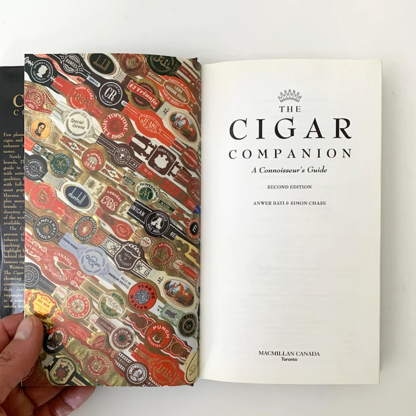 Cigar Companion Connoisseur Collector Reference Hardcover Book - photo 3