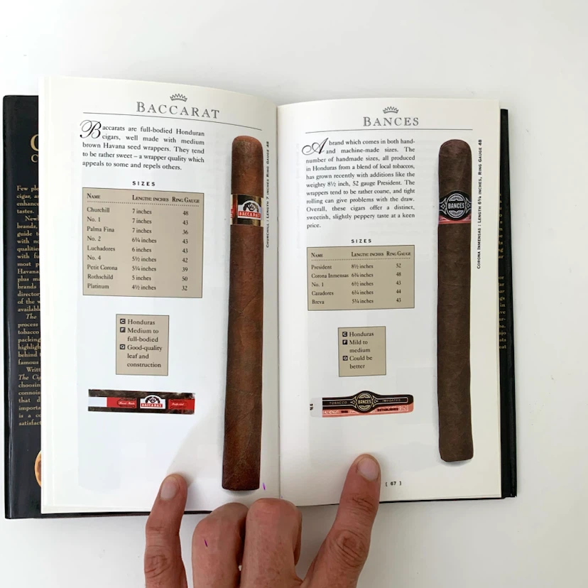 Cigar Companion Connoisseur Collector Reference Hardcover Book - photo 5