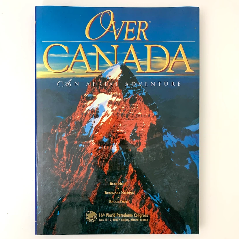 Over Canada Aerial Photography Coffee Table Hardcover Book