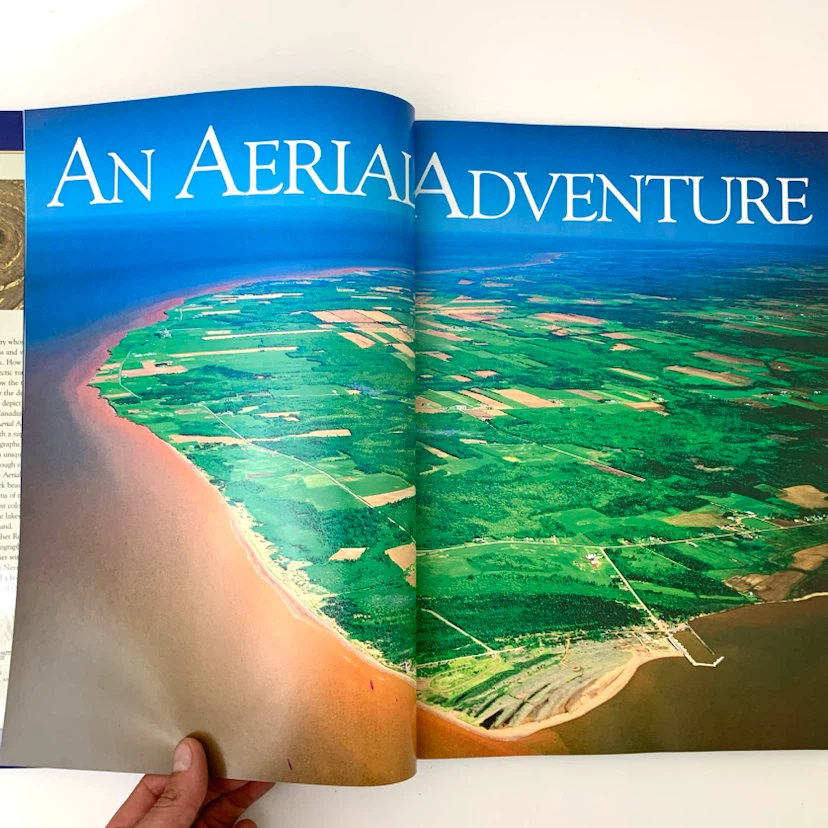 Over Canada Aerial Photography Coffee Table Hardcover Book - photo 5