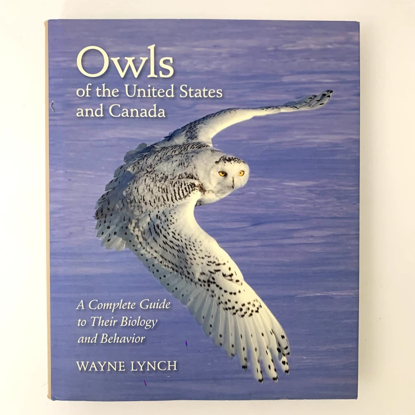 Owls United States Canada Bird Guide Wayne Lynch Hardcover Book