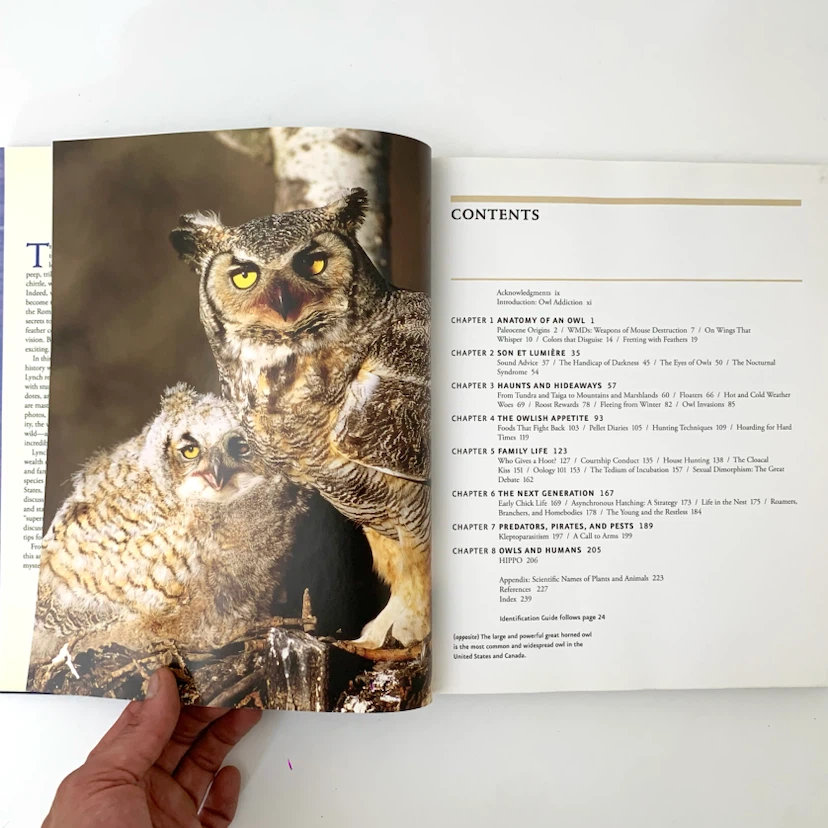 Owls United States Canada Bird Guide Wayne Lynch Hardcover Book - photo 4