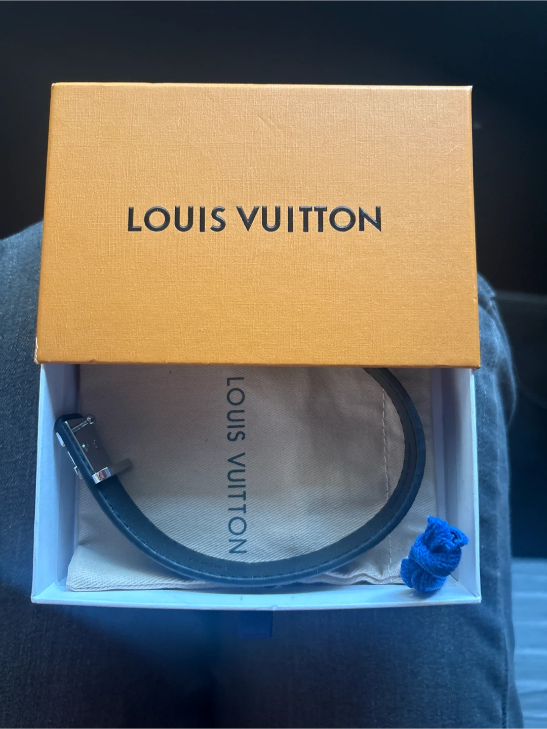 Louis Vuitton Leather Bracelet
