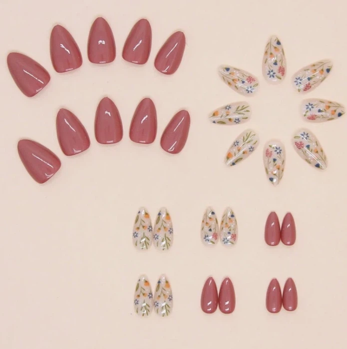 3 sets of 24 Press On Nails - photo 2