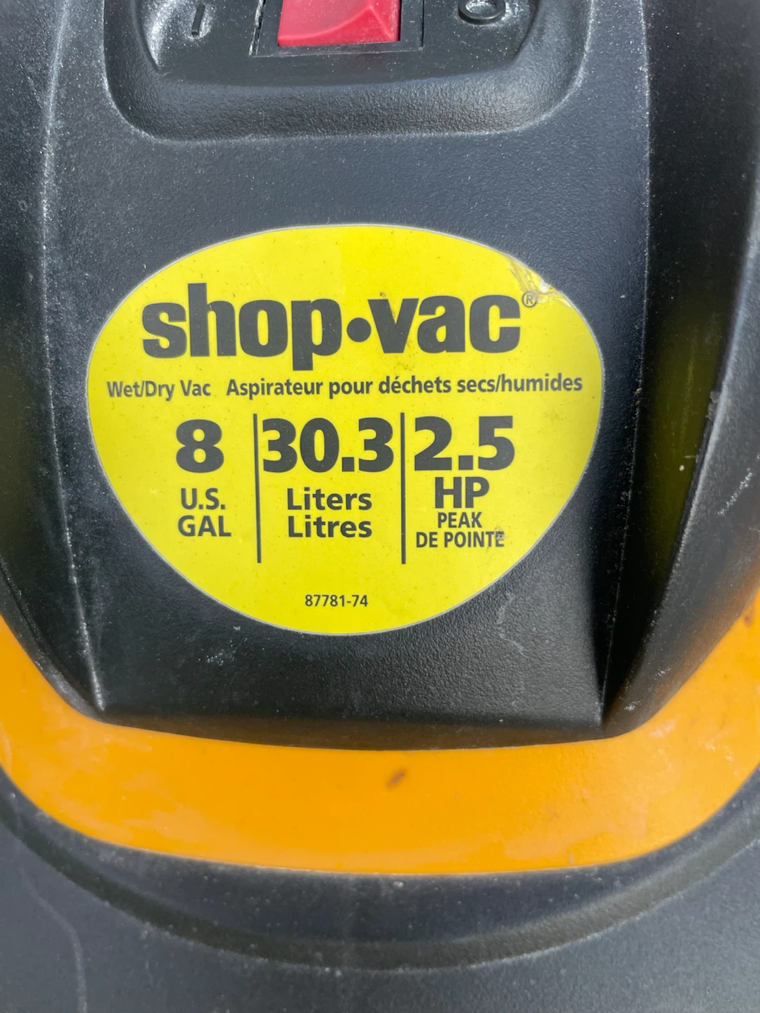 Shop-Vac Wet/Dry Vacuum - photo 2
