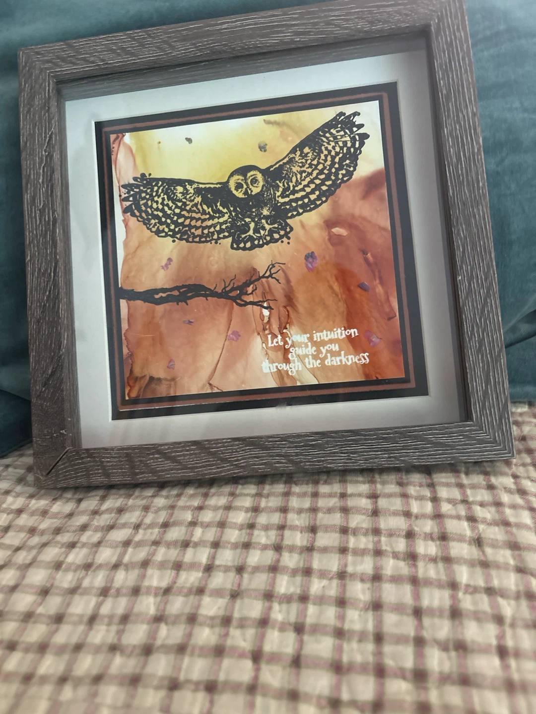 Framed Owl Art Print - photo 3