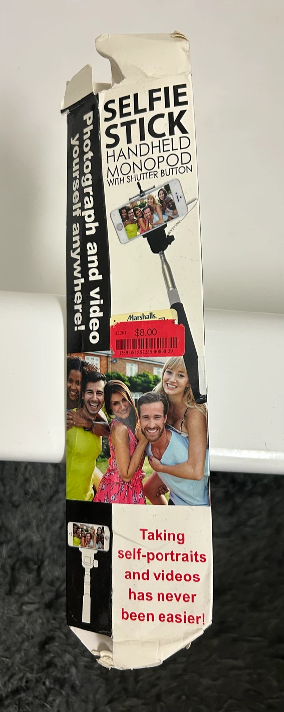 Mercase Selfie Stick Handheld Monopod with Shutter Button