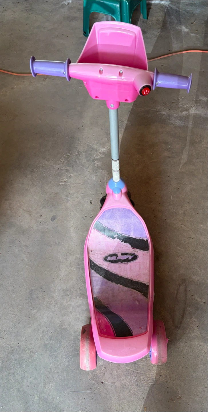 Huffy Dual Power Scooter - Pink