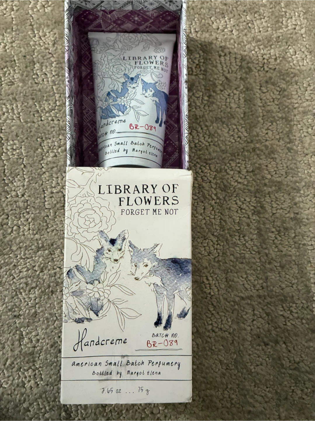 Library of Flowers Forget Me Not Handcreme