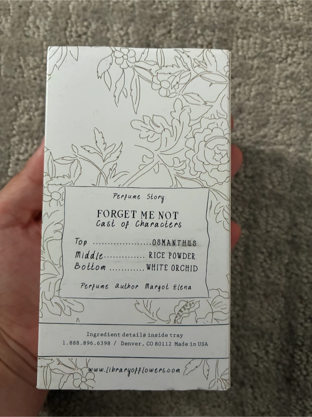 Library of Flowers Forget Me Not Handcreme - photo 3