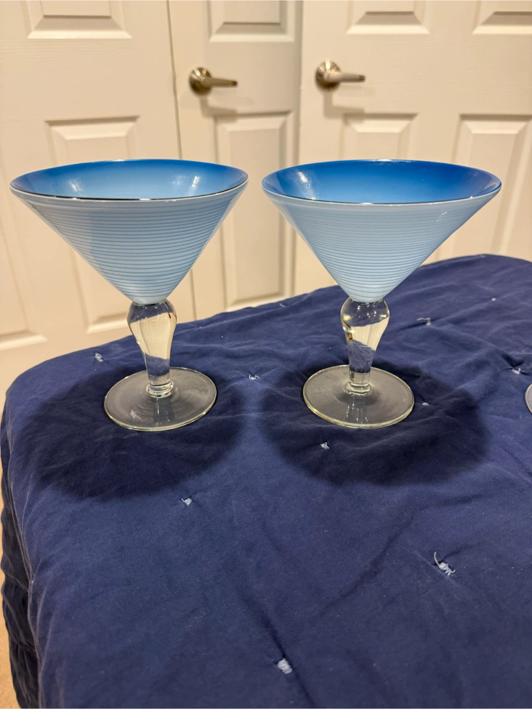 8 Assorted Martini Glasses - photo 3
