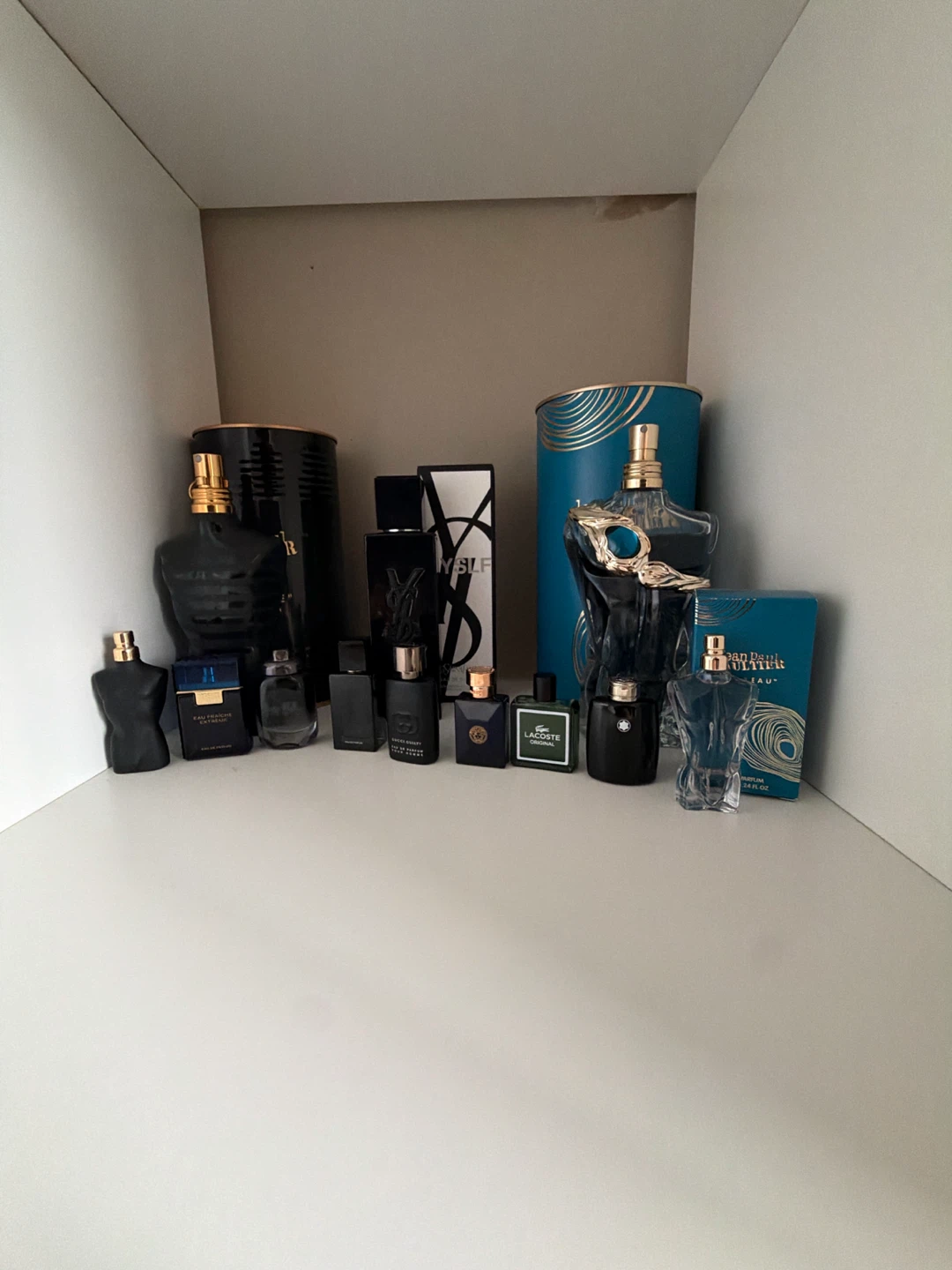 Collection of Men's Perfume Bottles