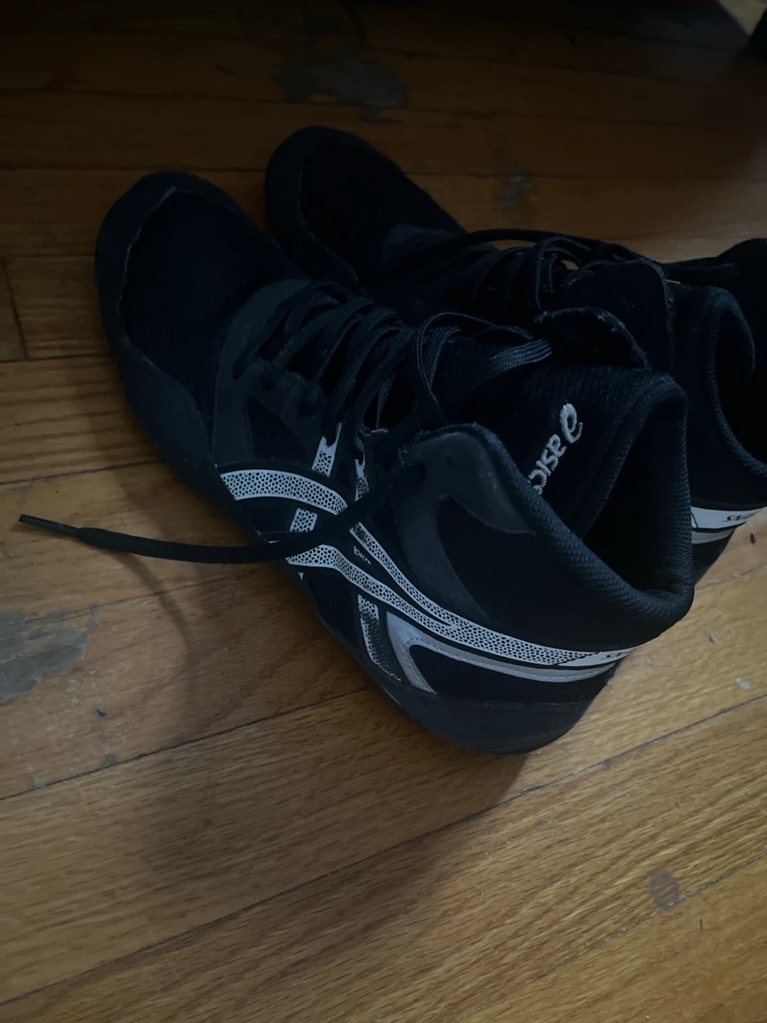 ASICS Black Wrestling Shoes - photo 2