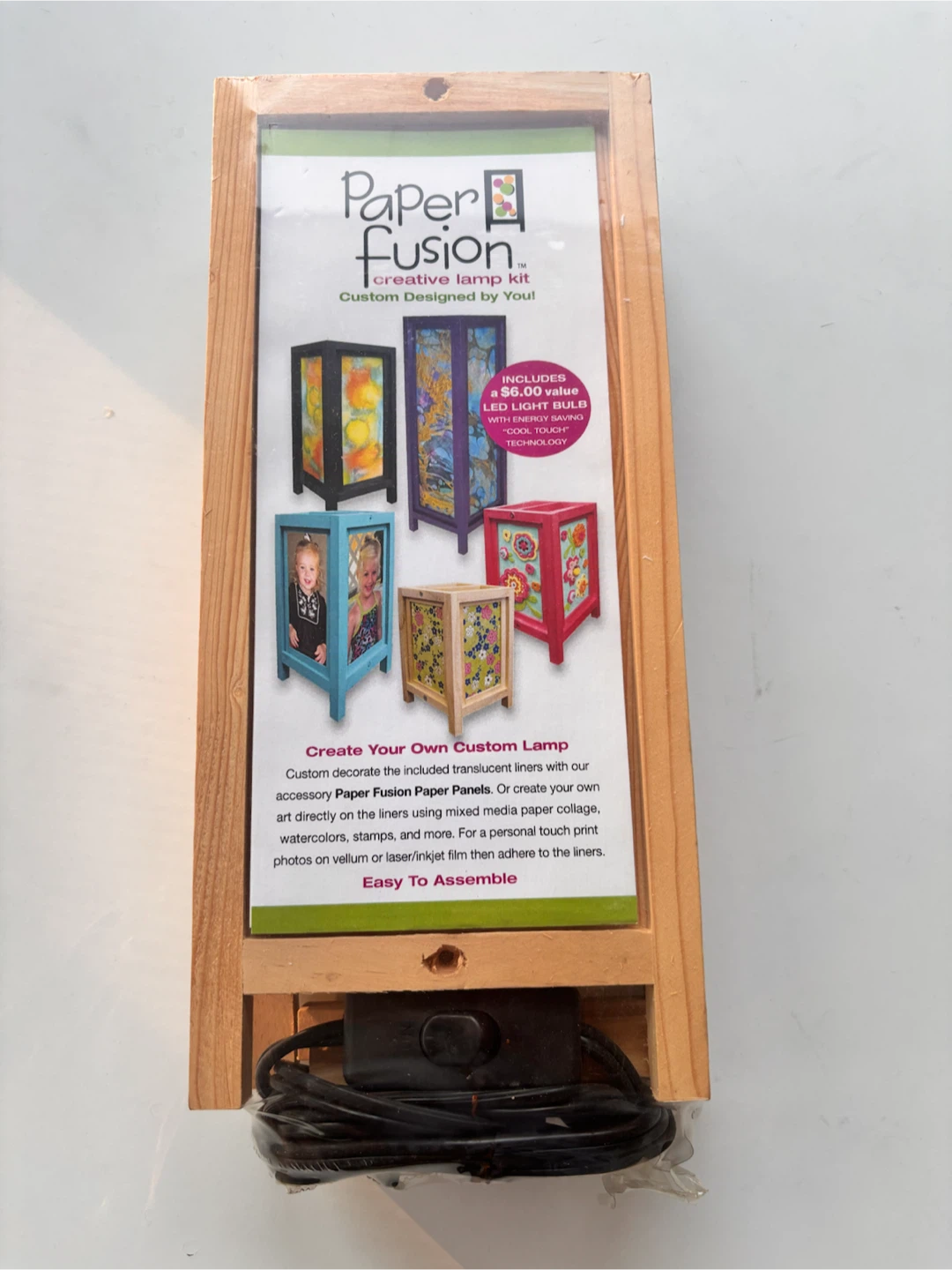 Paper Fusion 5" x 11" Creative Lamp Kit