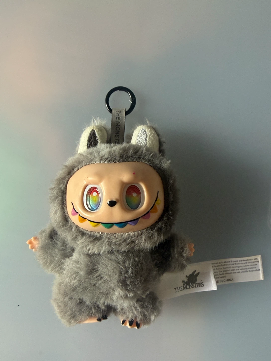 The Monsters Fluffy Plush Keychain