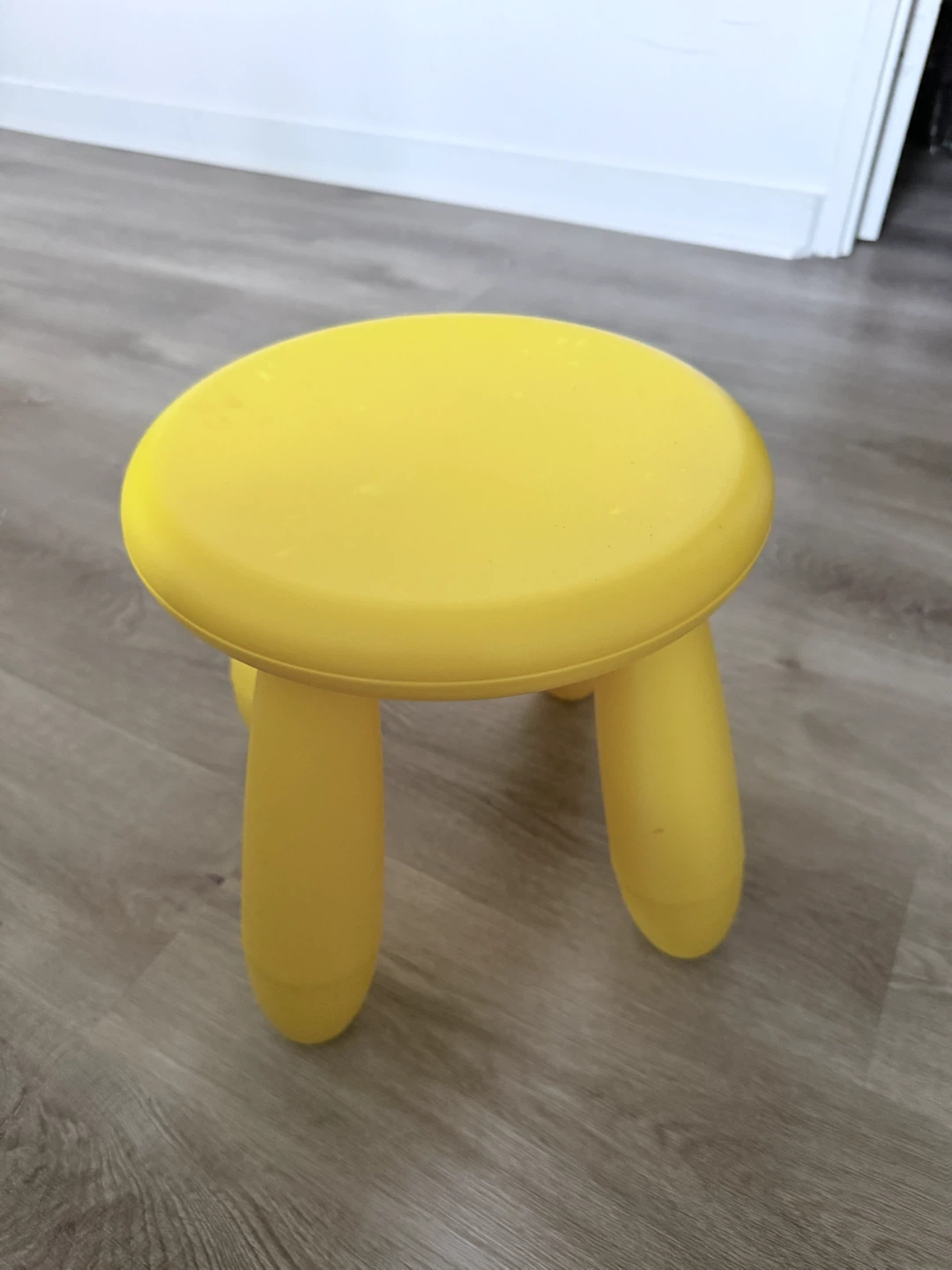 Yellow Kids Stool - photo 3