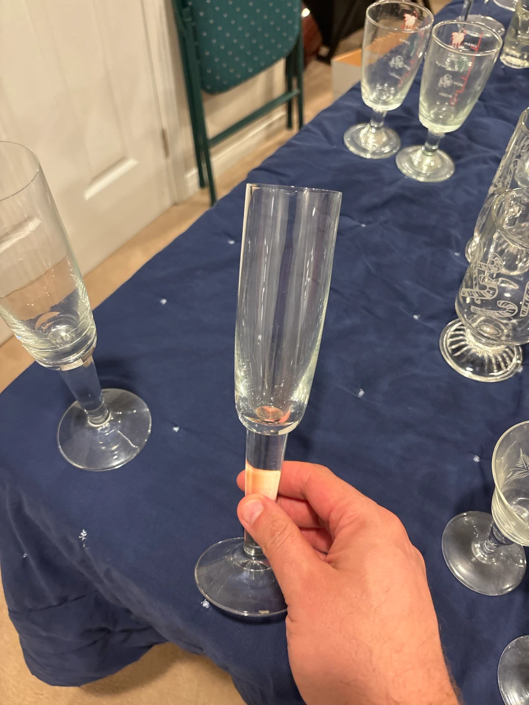 Champagne glasses
