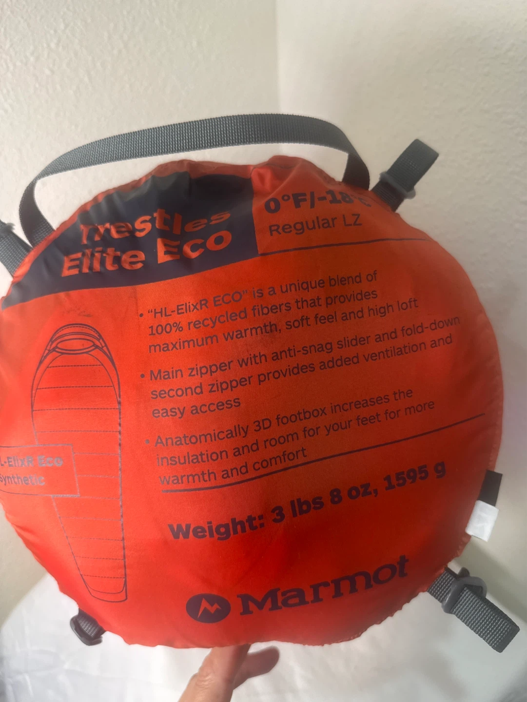 Marmot Trestles Elite Eco Sleeping Bag - Regular - photo 2