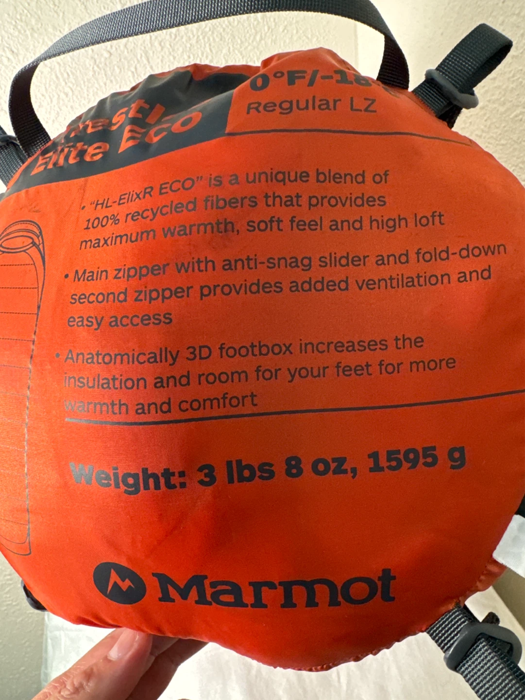 Marmot Trestles Elite Eco Sleeping Bag - Regular - photo 4