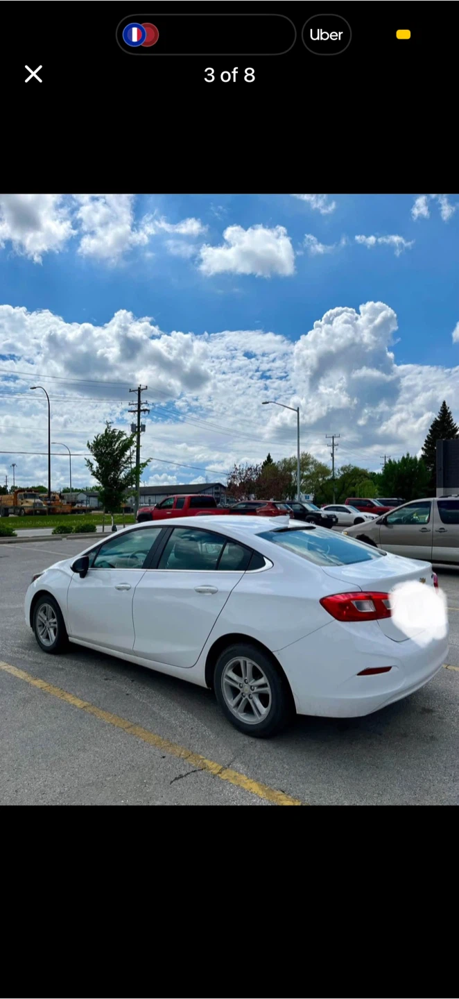 2017 Chevrolet Cruze White - photo 3