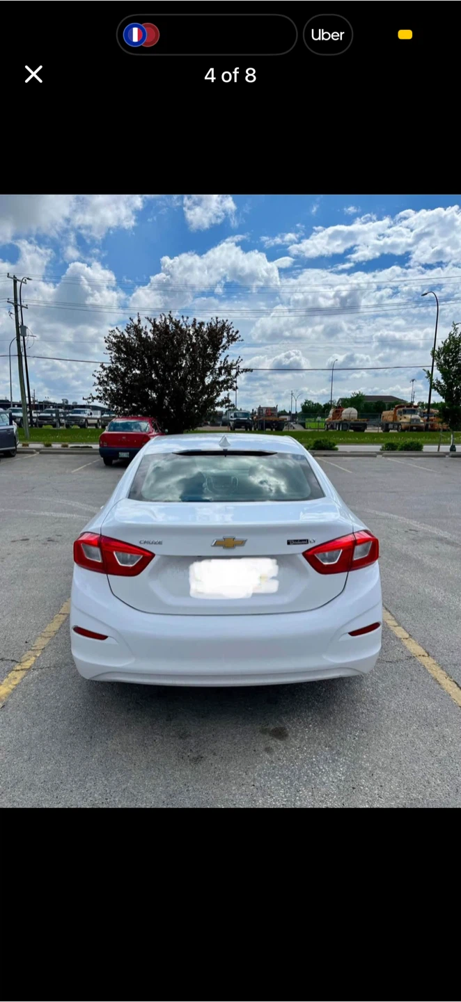 2017 Chevrolet Cruze White - photo 4