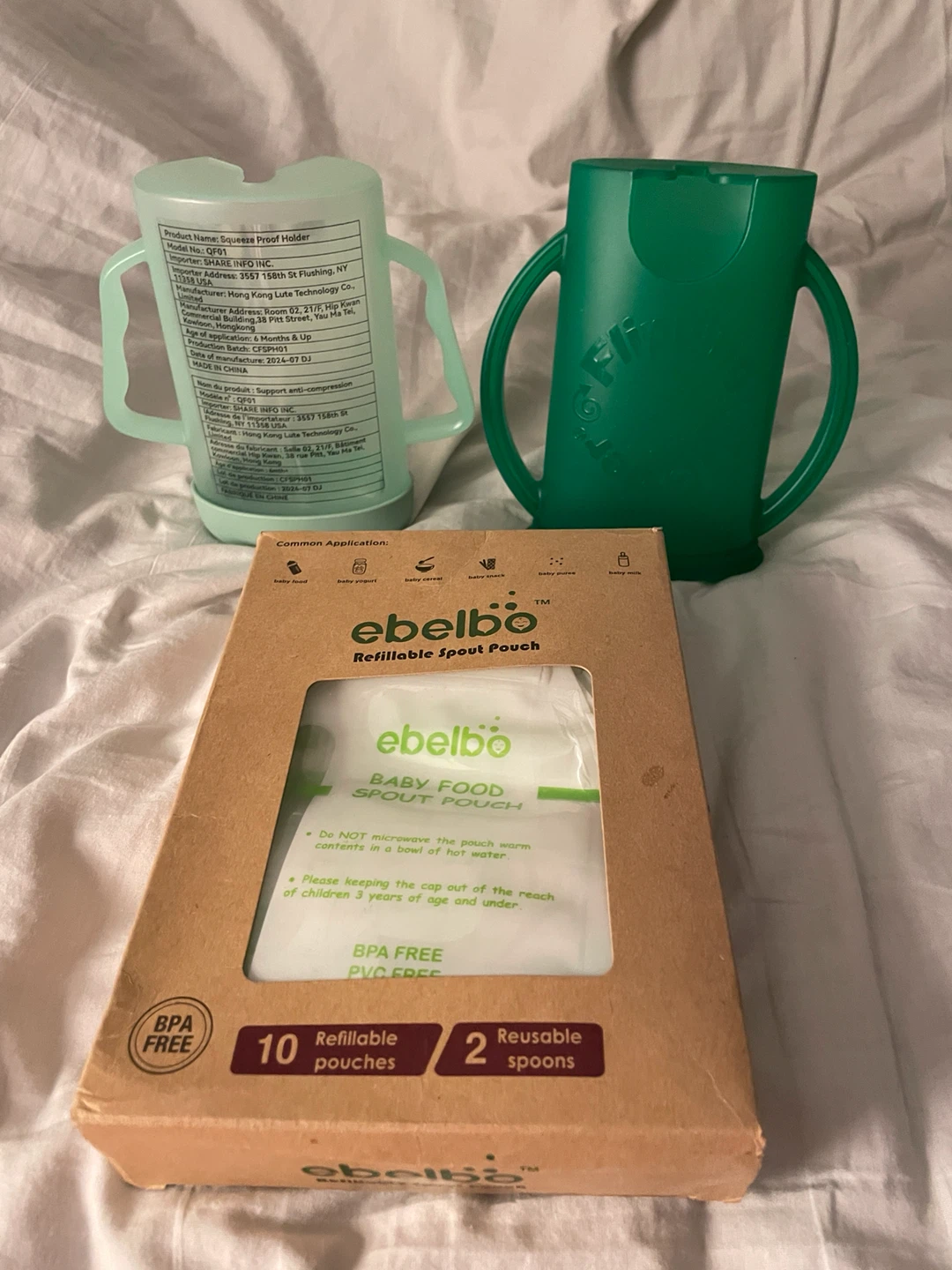 Momee & Ebelbo Baby Food Pouches & Holders