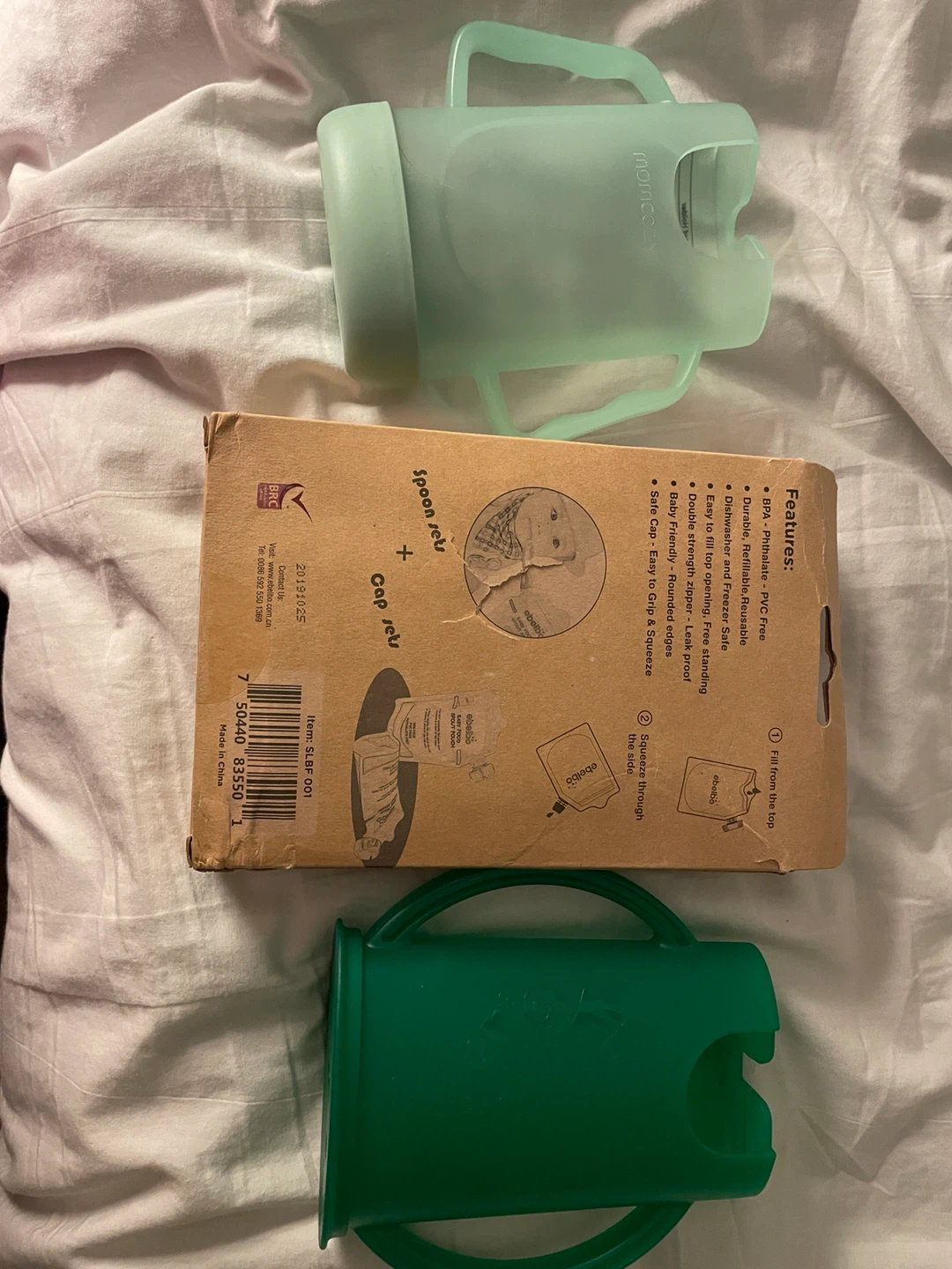 Momee & Ebelbo Baby Food Pouches & Holders - photo 2