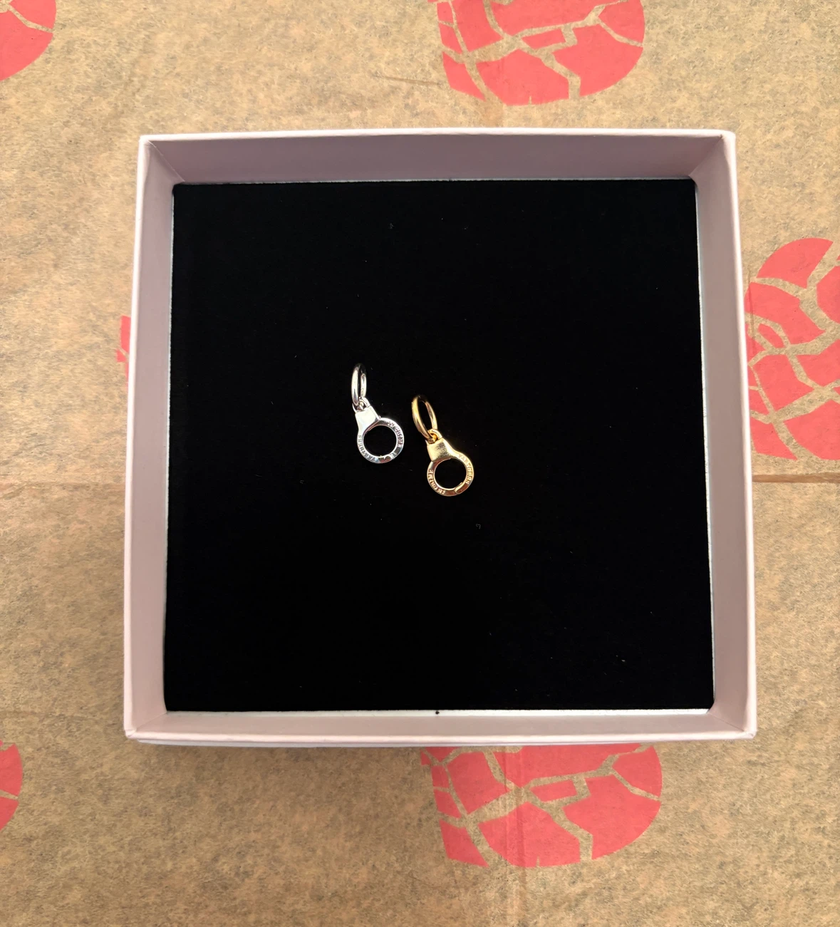 Pandora Handcuffs Dangle Charms