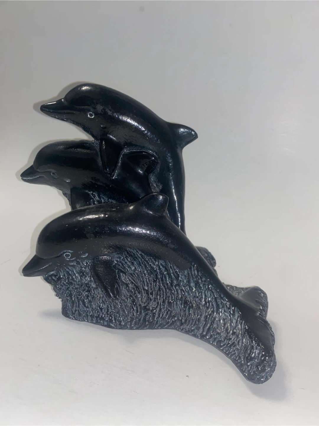 Black Dolphin Figurine - photo 3