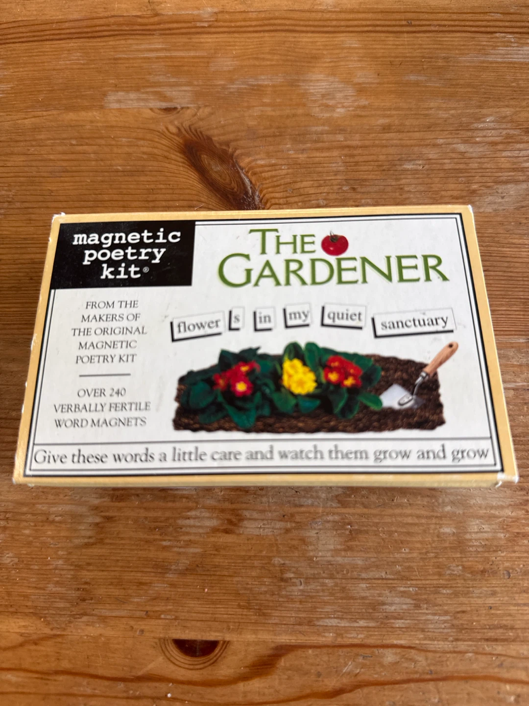 Magnetic Poetry The Gardener Kit