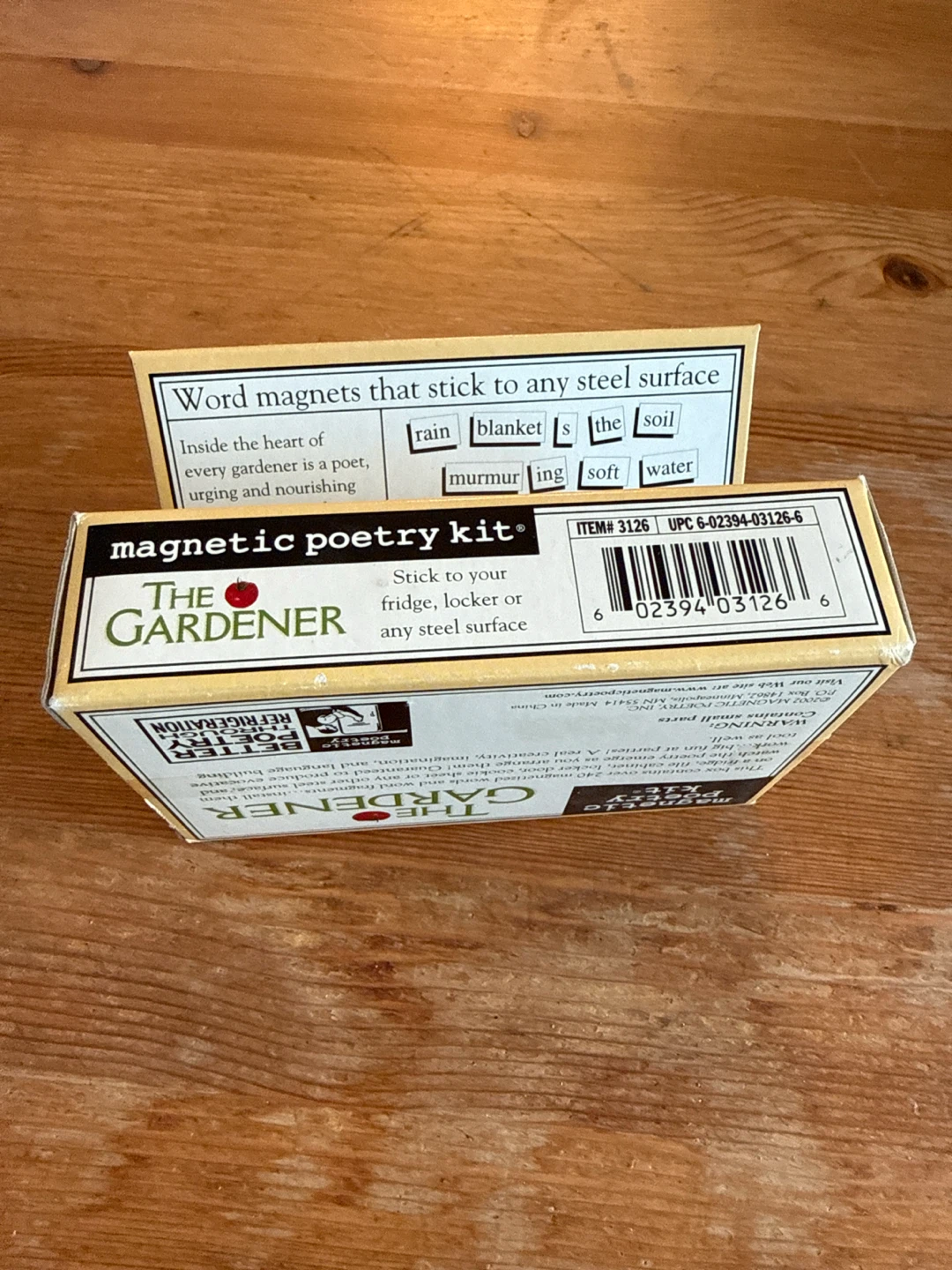 Magnetic Poetry The Gardener Kit - photo 3