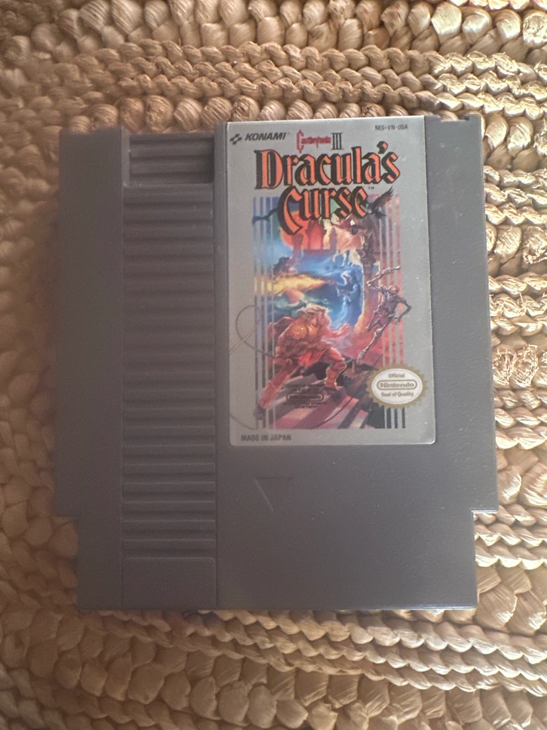 Konami Castlevania III Dracula's Curse NES Game