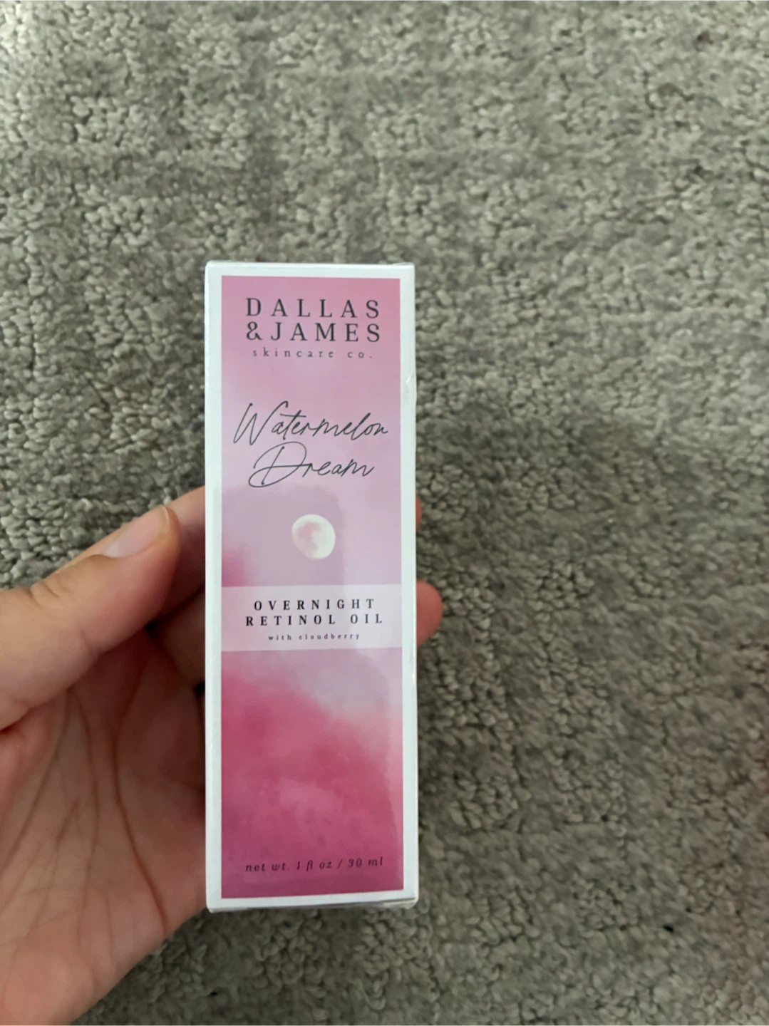 Dallas & James Skincare "Watermelon Dream" Overnight Retinol Oil
