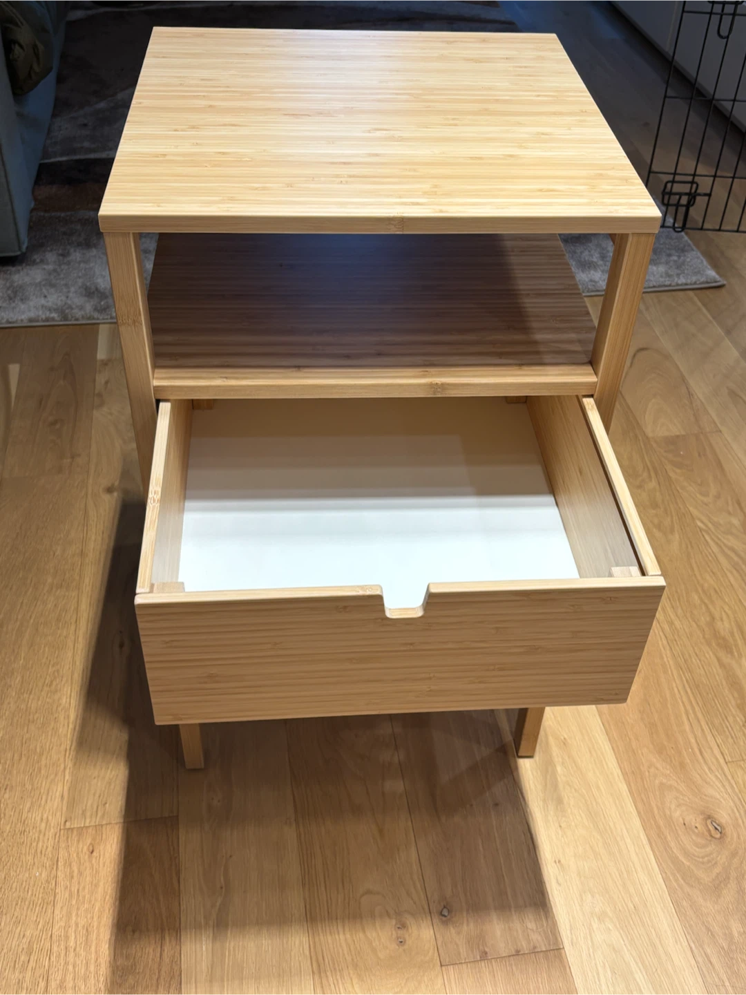 Bamboo Nightstand - photo 2