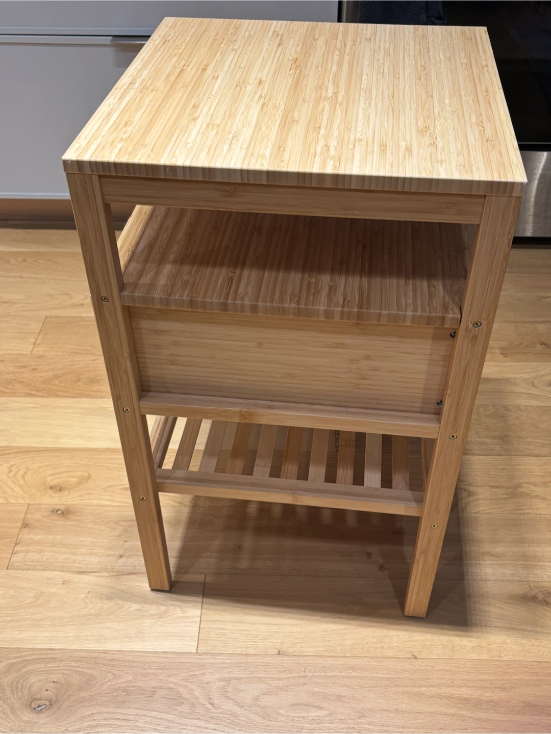 Bamboo Nightstand - photo 3