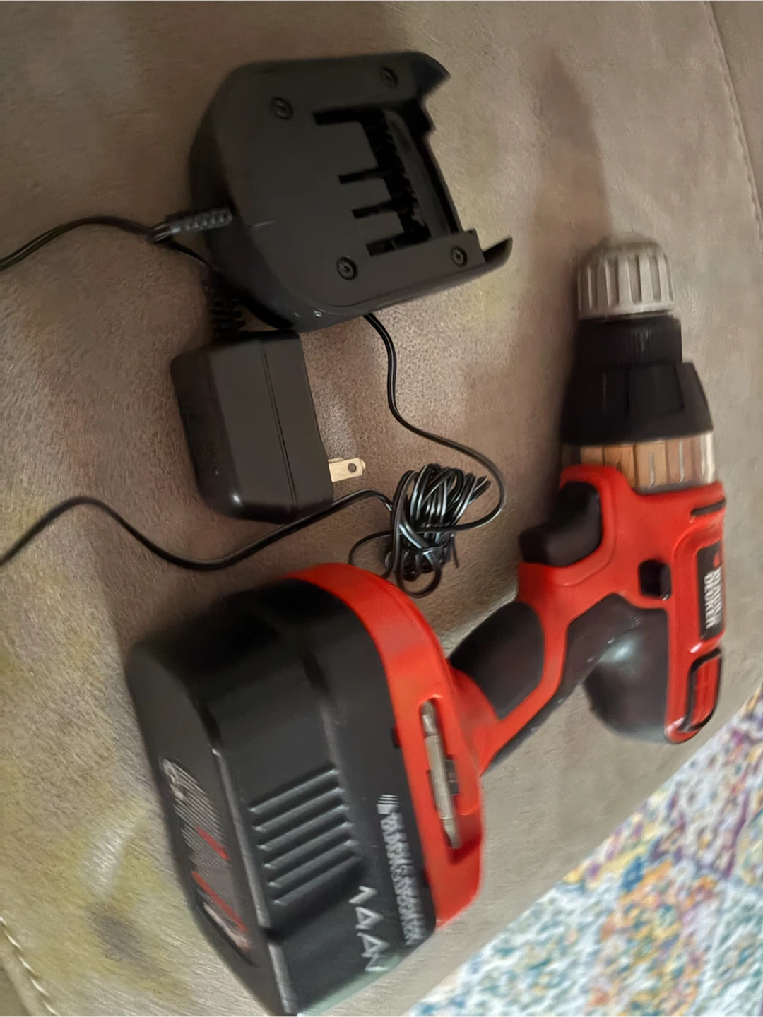 Black & Decker HPB14 14.4V Slide Pack Battery Drill Kit - photo 4