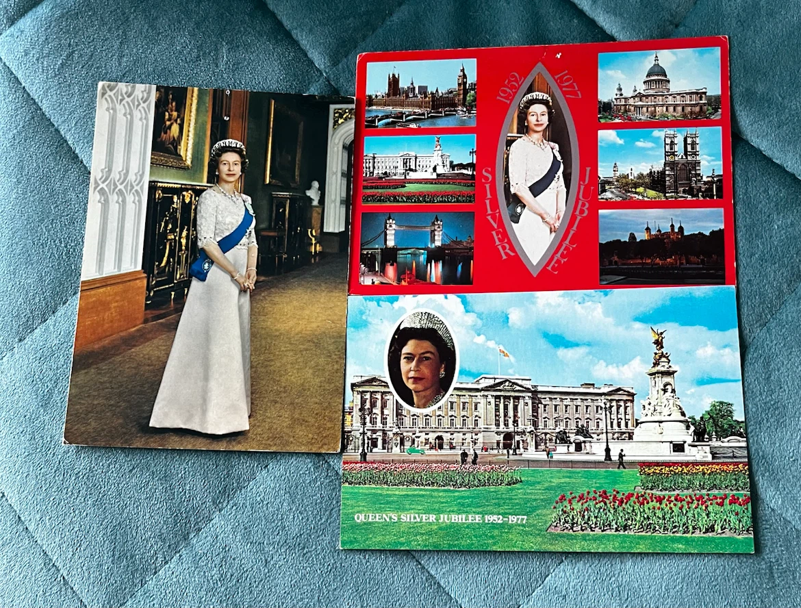 Queen Elizabeth II Silver Jubilee Postcards 1977