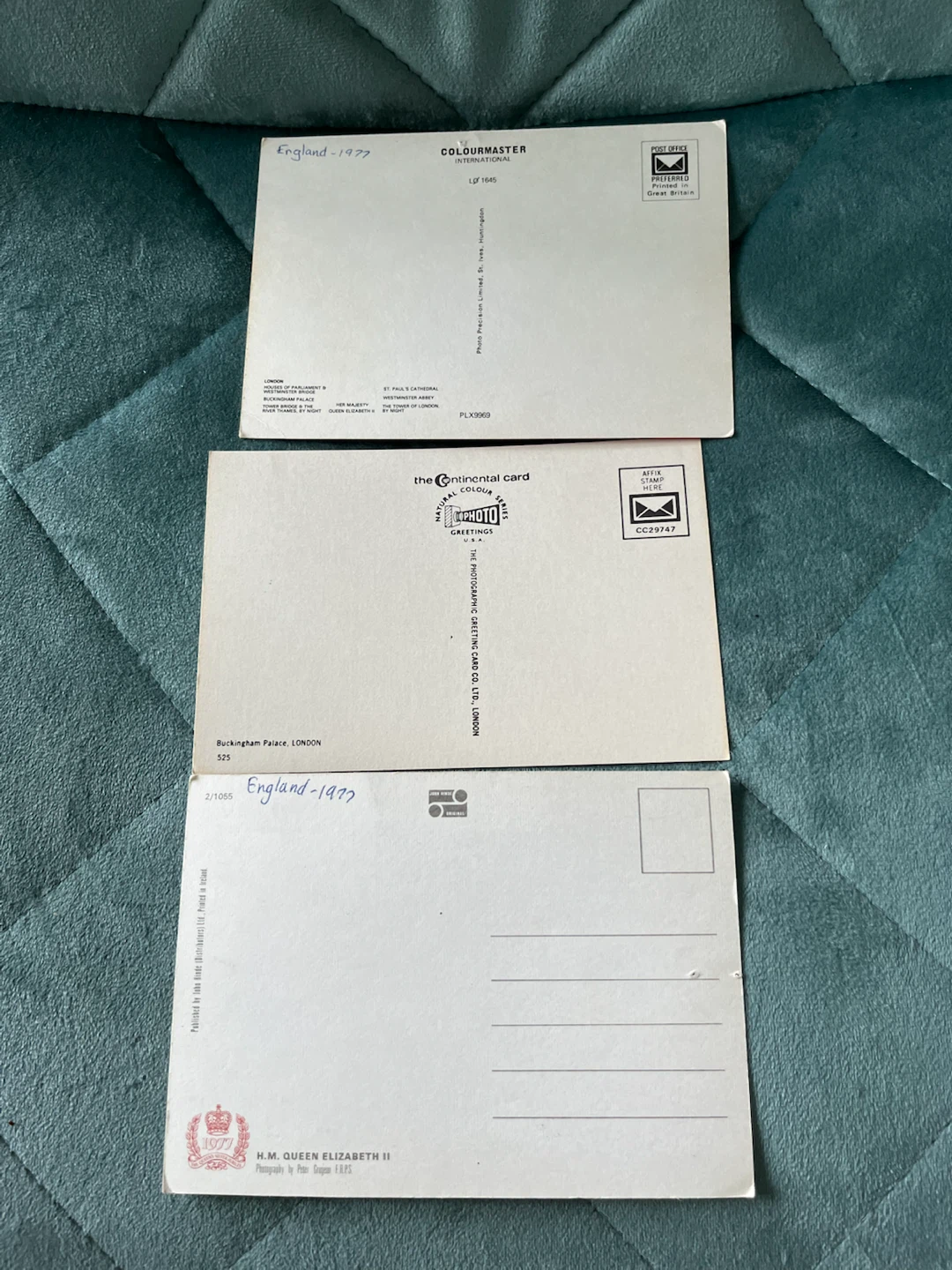 Queen Elizabeth II Silver Jubilee Postcards 1977 - photo 4