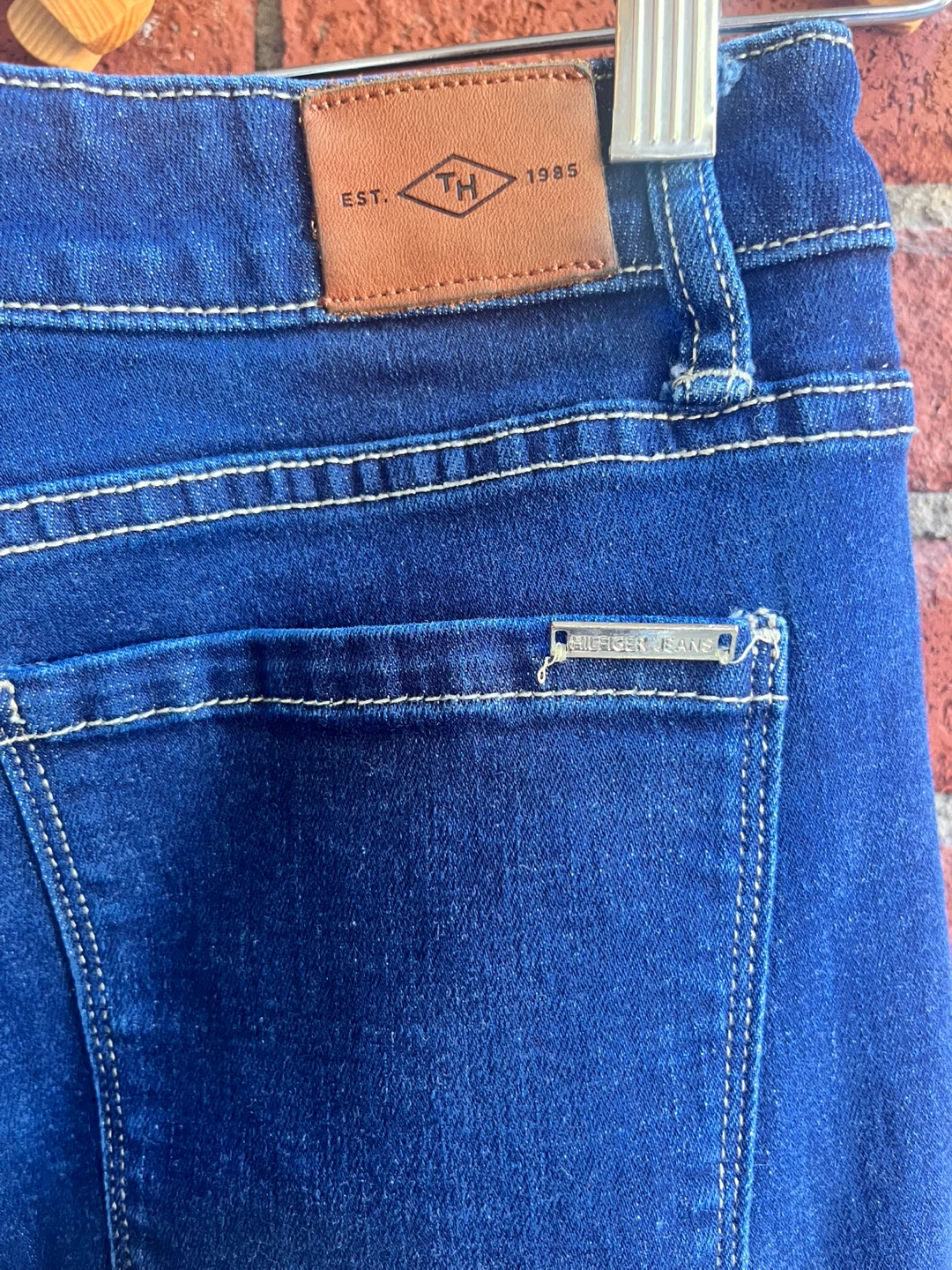 Tommy Hilfiger Jeans Women's Size 6 Blue Stripe Denim - photo 5