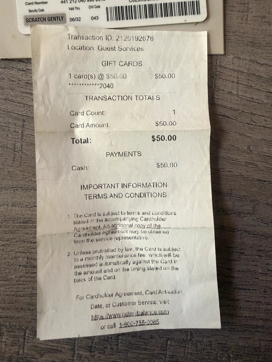 $50 Vaughan Mills Shopping Gift Card - photo 4