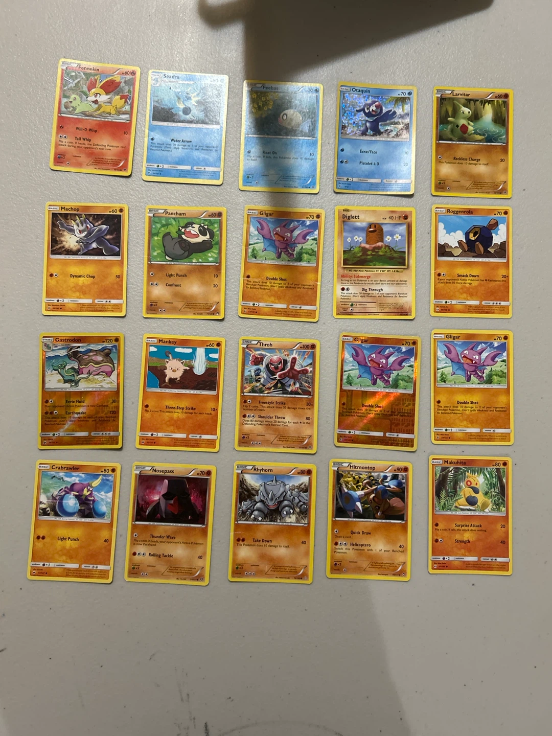 Assorted Pokémon Cards