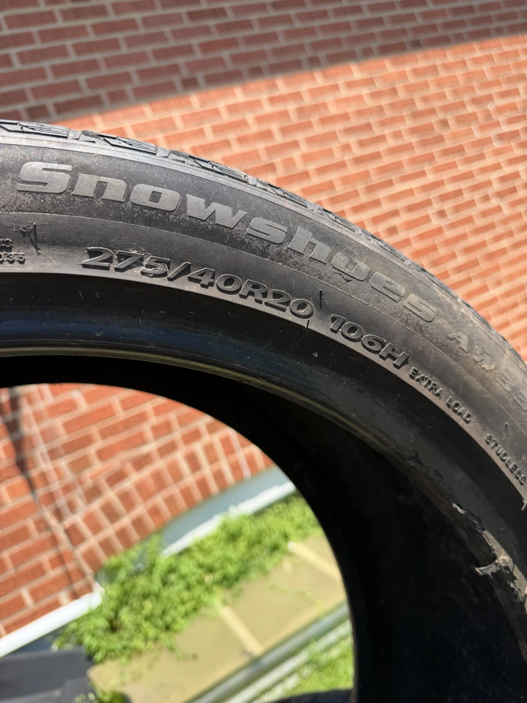 Set of 4 "Snowshoes" Winter Tires 275/40R20 - photo 3