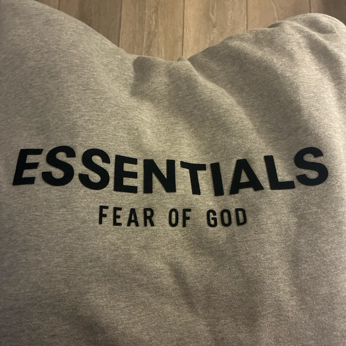 ESSENTIALS Fear of God Grey Hoodie - photo 3