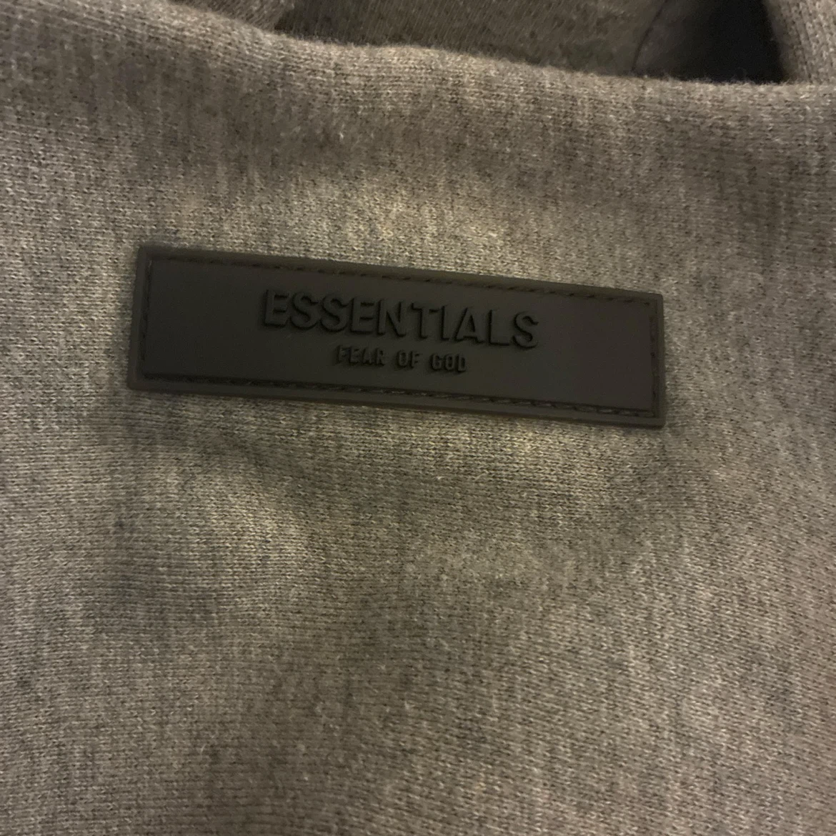 ESSENTIALS Fear of God Grey Hoodie - photo 4