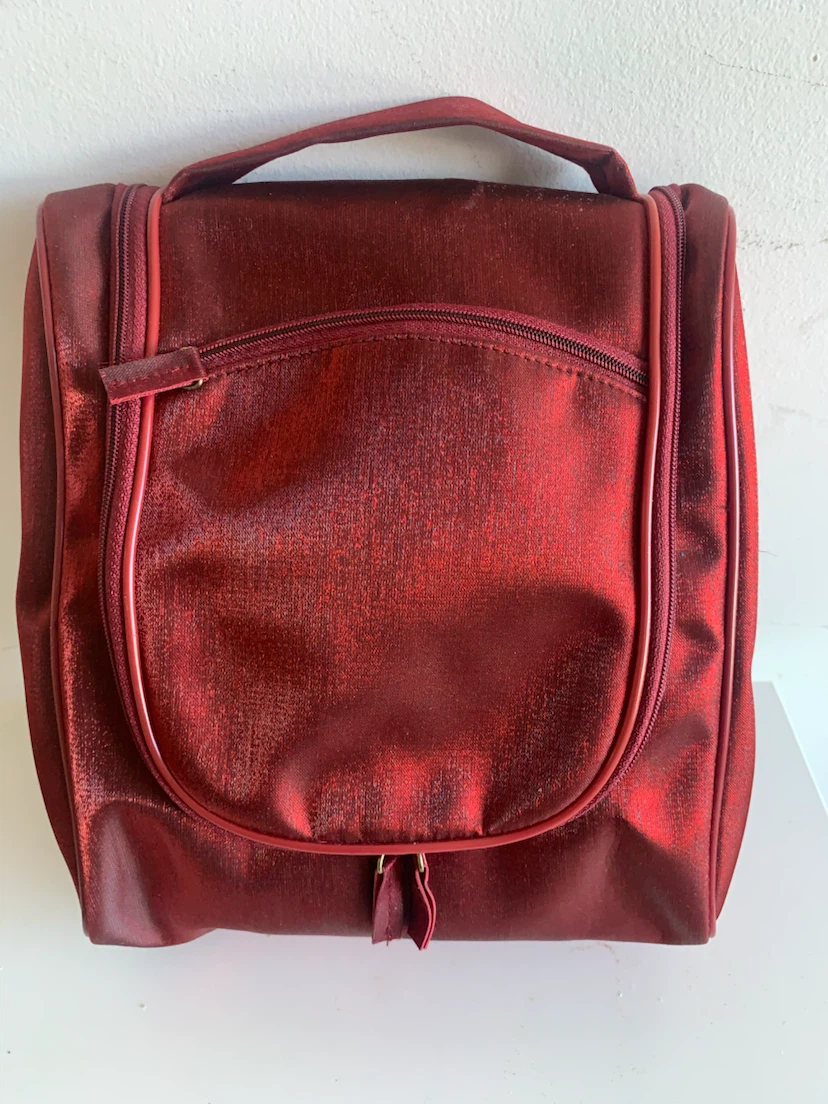 Red Sparkly Bag