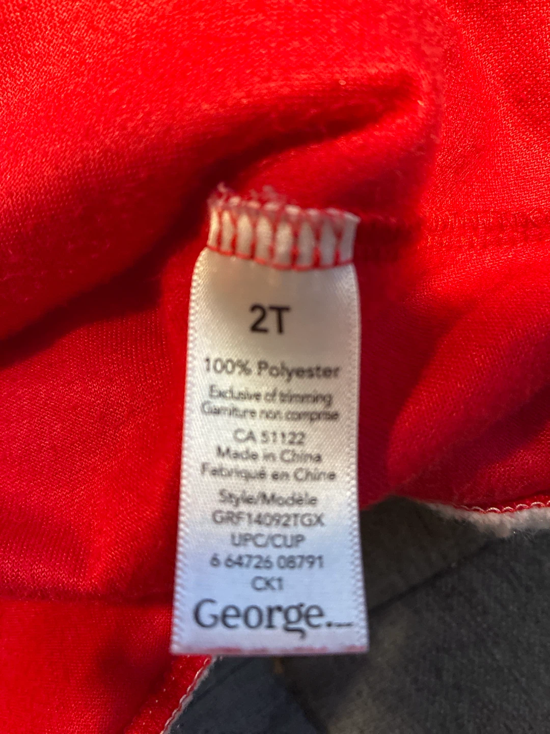 George Santa Dress Size 2T - photo 2
