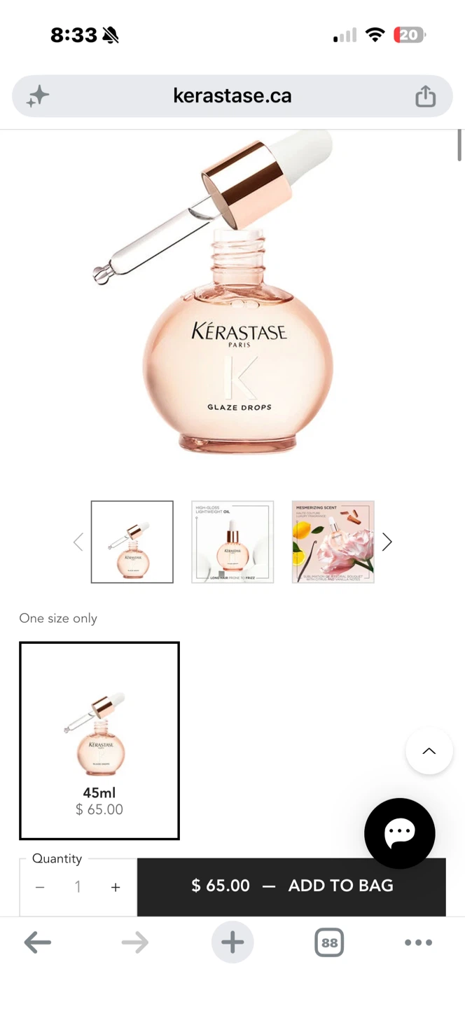 Kérastase Glaze Drops Hair Oil - 45ml