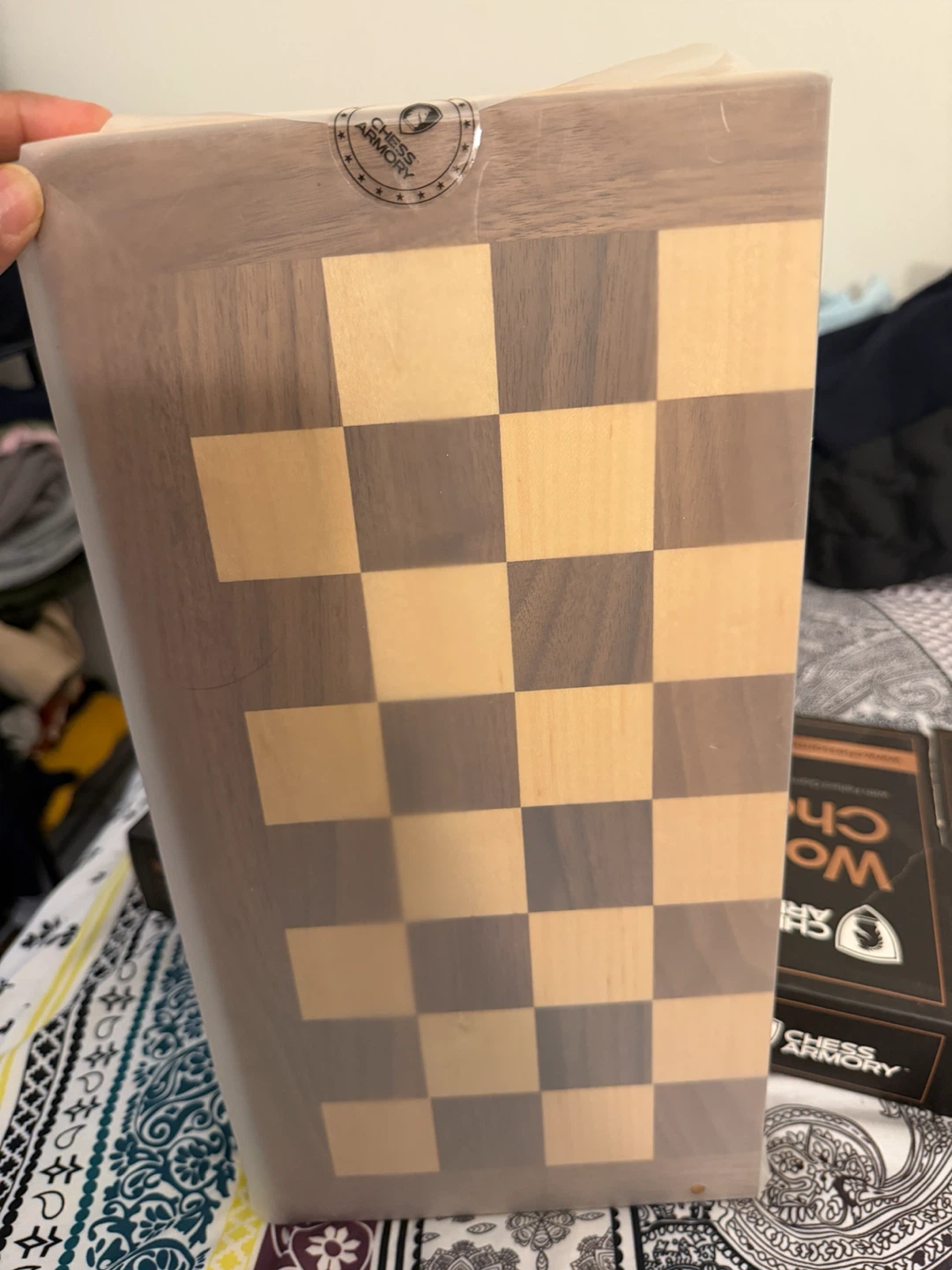 15” Wooden Chess Set with Storage box - photo 4