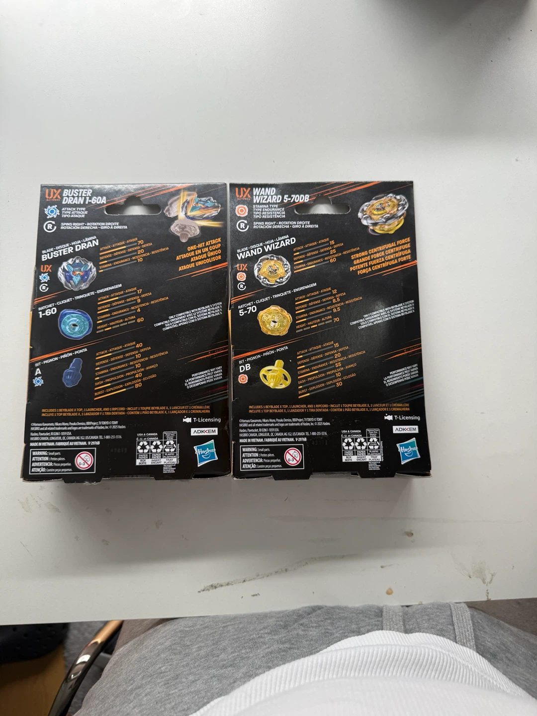 Beyblade X Lot - Buster Dran & Wand Wizard - photo 2