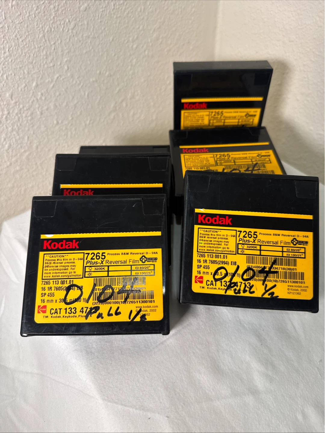 Kodak 7265 Plus-X Reversal Film